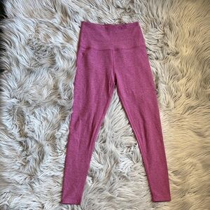Beyond Yoga Juniors High-Waist Heathered Leggings